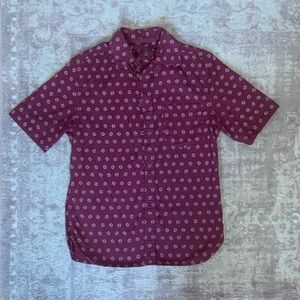 Maroon Button Down